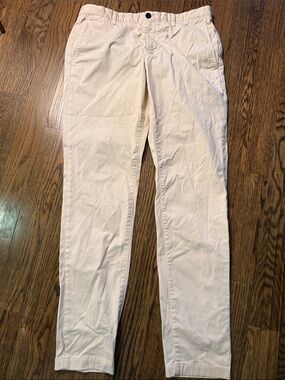 Theory Men’s Light Cream Khaki Pants Size 33